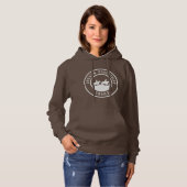 Mit Kapuze Sweatshirt mit Größengleichlogo (Vorne ganz)