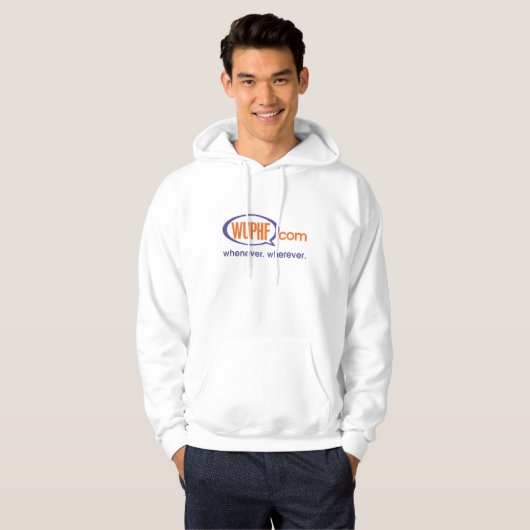 mit Kapuze Sweatshirt WUPHF.com (Vorne ganz)