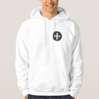 Mit Kapuze Sweatshirts Licht-Farbe Medaille St.