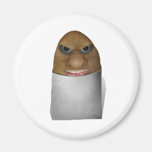 Mit Kartoffeln spielen - Die Kartoffelnase Magnet