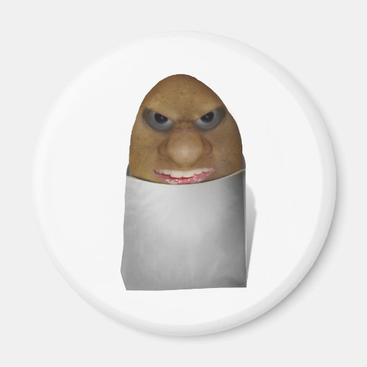 Mit Kartoffeln spielen - Die Kartoffelnase Magnet (Vorne)