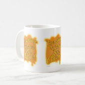 Mit Käse ist alles besser. Funny Motto Kaffeetasse (Vorderseite Links)