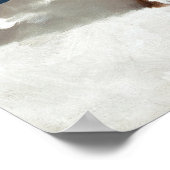 Mit Kätzchen Button nach oben Poster (Ecke)