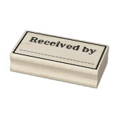 mit Kautschuk-Briefmarke erhalten Gummistempel (Stempel)