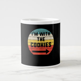Mit Keksen Halloween-Matching-Couple-Geschenk Jumbo-Tasse