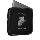 Mit Koala ist das Leben besser Laptopschutzhülle (Vorne Rechts)