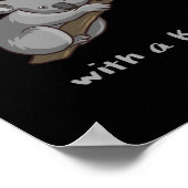 Mit Koala ist das Leben besser Poster (Ecke)