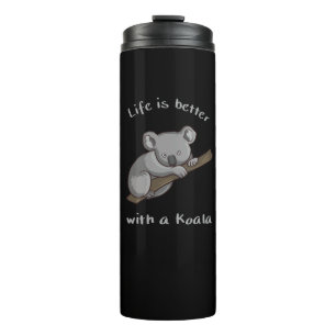 Mit Koala ist das Leben besser Thermosbecher