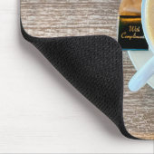 Mit Komplimenten, Cafe Mousepad (Ecke)