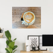 Mit Komplimenten, Cafe Poster (Heimbüro)