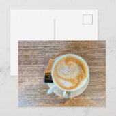 Mit Komplimenten: Café Postkarte (Vorne/Hinten)