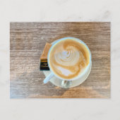 Mit Komplimenten: Café Postkarte (Vorderseite)