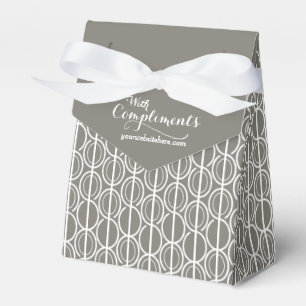 Mit Komplimenten die graue Geschenkboxen Geschenkschachtel