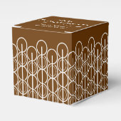 Mit Komplimenten firmeneigene braune Probe Geschen Geschenkschachtel (Vorderseite)