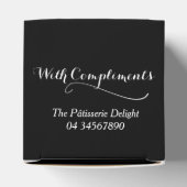 Mit Komplimenten Unternehmen Waren Probe Geschenkb Geschenkschachtel (Oben)