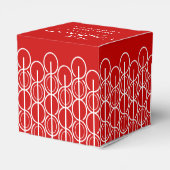 Mit Komplimenten Unternehmen Waren rote Probe Gesc Geschenkschachtel (Rückseite)