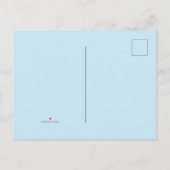 **"Mit Kuss verplombt"*** Ankündigungspostkarte (Rückseite)