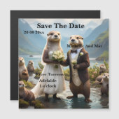 **"Mit Kuss verplombt"*** Magnetkarte (Vorne/Hinten)