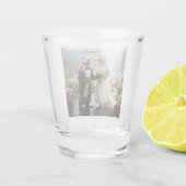 **"Mit Kuss verplombt"*** Schnapsglas (Rückseite)
