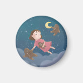 Mit Lebkuchengebäck fliegen Traum Magnet (Vorne)