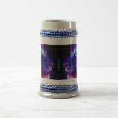 Mit Leo-Tasse die Zeit verbringen Bierglas (Mittel)