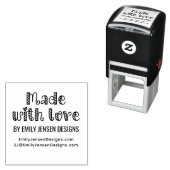 Mit Liebe #2 Website-URL für Firmennamen Permastempel (Beispiel)