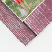 Mit Liebe 32 Foto Collage segne diese Familie Fleecedecke (Ecke)