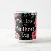 Mit Liebe am Muttertag Kaffeetasse (Mittel)