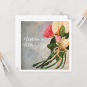 Mit Liebe am Muttertag Karte (Vorderseite/Rückseite Beispiel)