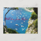 Mit Liebe aus Capri Postkarte (Vorderseite)