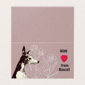 Mit Liebe aus dem Whippet (Außenseite Aufgefaltet)