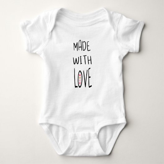 Mit Liebe Baby Bodysuit Baby Strampler (Vorderseite)