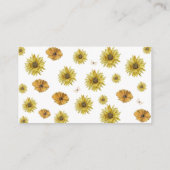 Mit Liebe Baby Shower Book for Baby wachsen Begleitkarte (Rückseite)