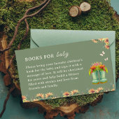 Mit Liebe Baby Shower Book for Baby wachsen Begleitkarte