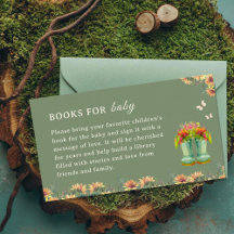 Mit Liebe Baby Shower Book for Baby wachsen