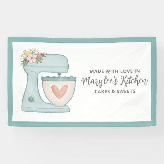 Mit Liebe Bäckerei Konditorei Koch Banner (Horizontal)