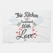 Mit Liebe bedeckt Handtuch (Horizontal)