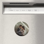 "Mit Liebe" benutzerdefinierte Foto-Gastgeschenk H Magnet (In Situ (Geschirrspüler))