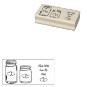 Mit Liebe Briefmarke Gummistempel (Stempel)