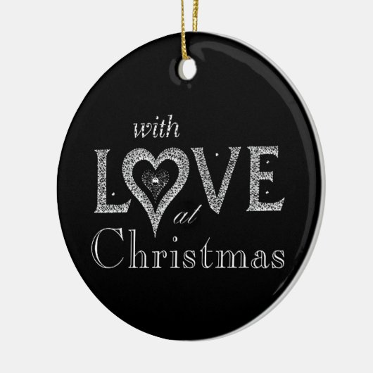**MIT LIEBE** CHRISTMAS ORNAMENT (Links)