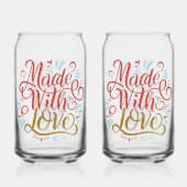 mit Liebe Dosenglas (Vorderseite)