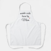 Mit Liebe durch Mama Schürze (Vorderseite)
