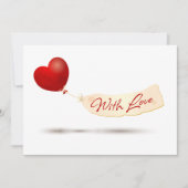 Mit Liebe Einladung (Vorderseite)