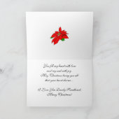 Mit Liebe Feiertagskarte (Innenseite)