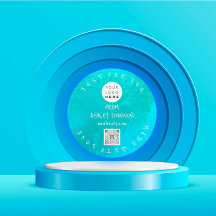 Mit Liebe für Sie das Blue Ocean QR Logo