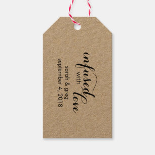 Mit Liebe-Gastgeschenk Hochzeit-Tags für Olivenöl  Geschenkanhänger