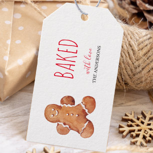 Mit Liebe Gebacken   Frohe Weihnachten Geschenkanh Geschenkanhänger