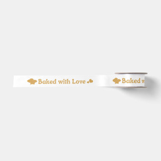 Mit Liebe Gebackene Fertige Satinbandrolle Satinband