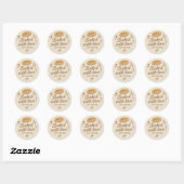 Mit Liebe Gebackenes Sticker Etikett (Blatt)