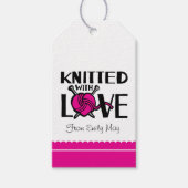 Mit Liebe gegossen Herzwolle mit dem Namen "Gesche Geschenkanhänger (Vorderseite)